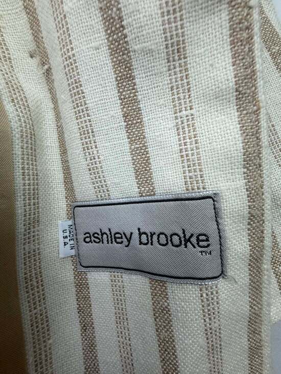 Vintage Ashley Brooke Striped 3-Piece Skirt Suit w/Jonathan Martin Blouse - Picture 5 of 16